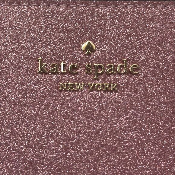 Kate Spade New York Pink Glimmer Glitter Satchel NWT - Picture 4 of 14